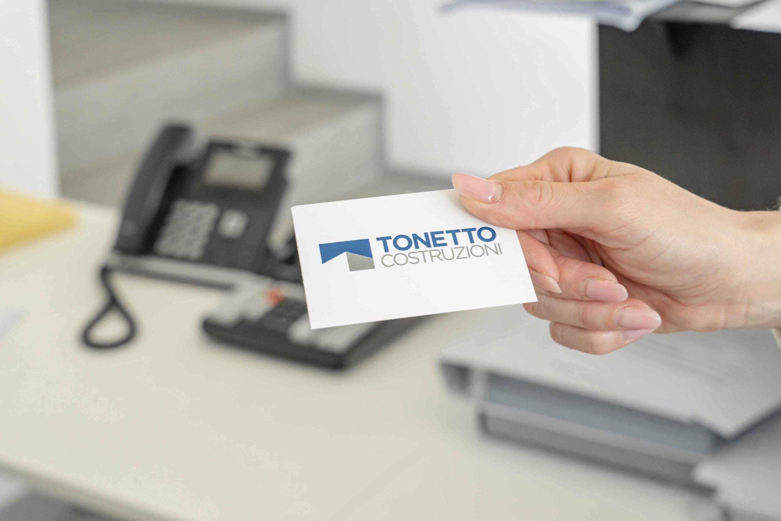 Presentazione biglietto da visita Tonetto Costruzioni Jesolo